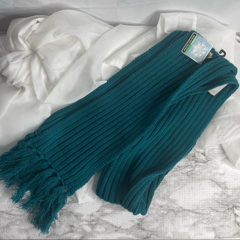 Fringed Winter Warm Scarf
